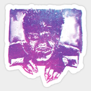 Riso Wolf Man Sticker